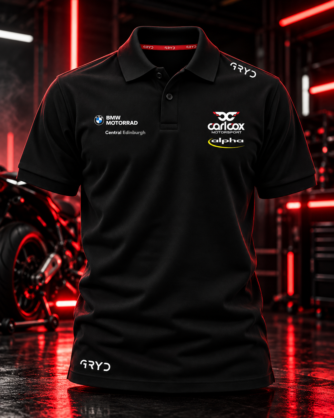 BMW Carl Cox Motorrad Central Edinburgh - By Mlav Racing Team Polo