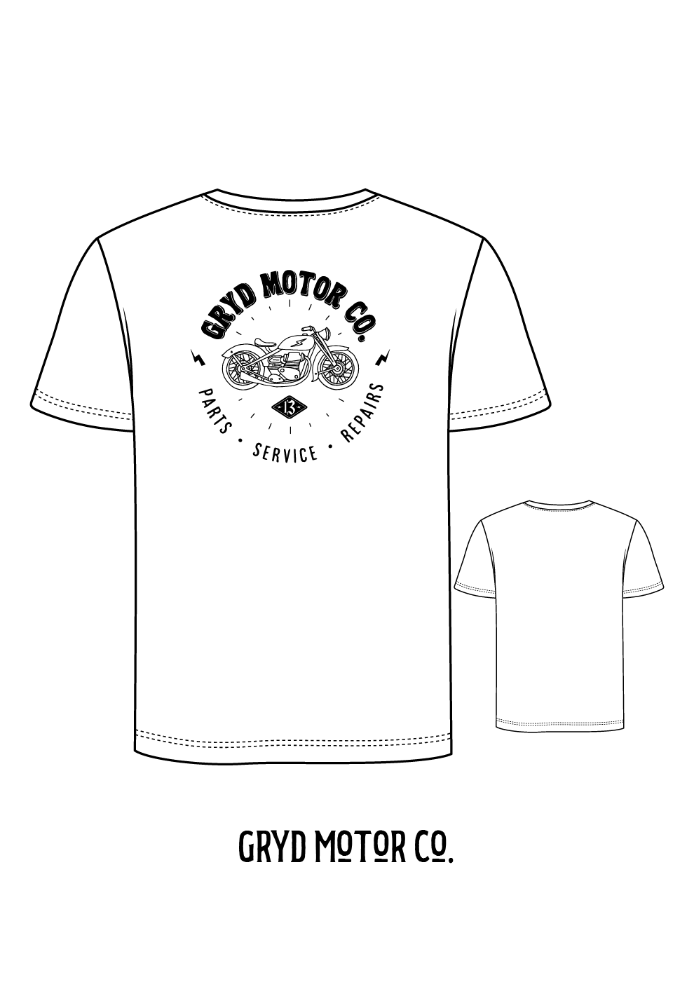 GRYD Motor Co. Tshirt