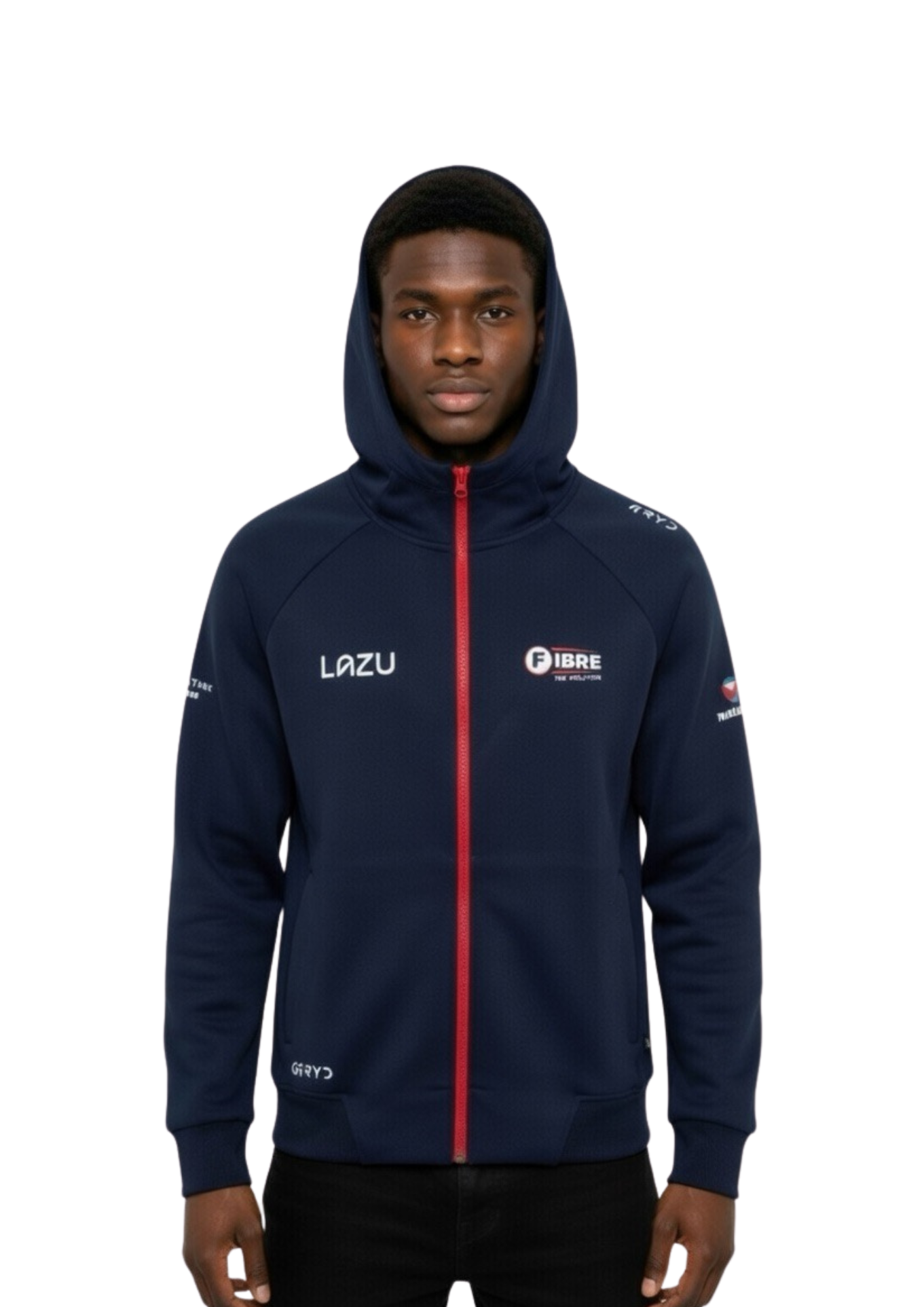GRYD Men's Teamwear BTC Hoodies Full Zip Up Hoodies Relaxed Fit