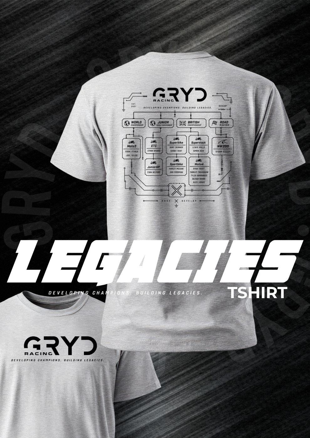 Legacies x GRYD Racing Tshirt
