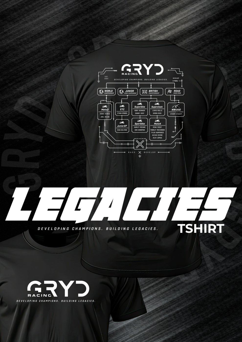 Legacies x GRYD Racing Tshirt