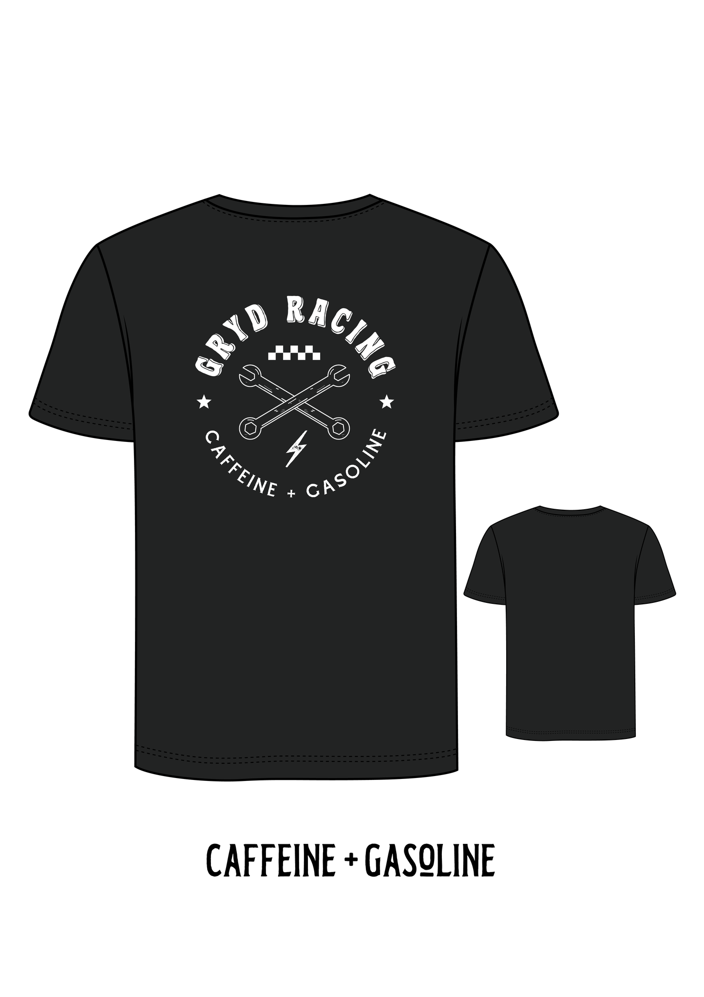 Caffeine + Gasoline Tshirt
