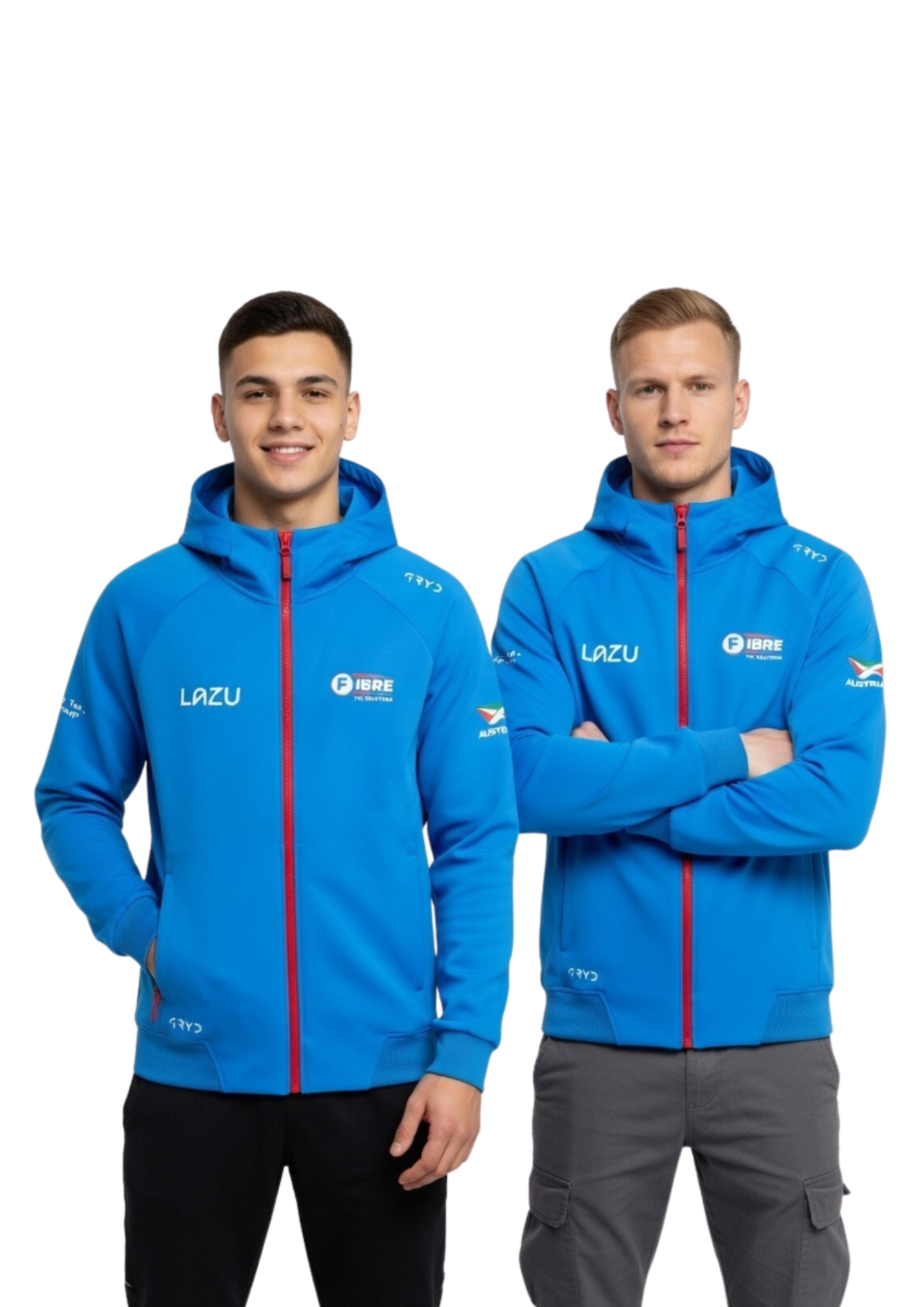 GRYD Men's Teamwear BTC Hoodies Full Zip Up Hoodies Relaxed Fit