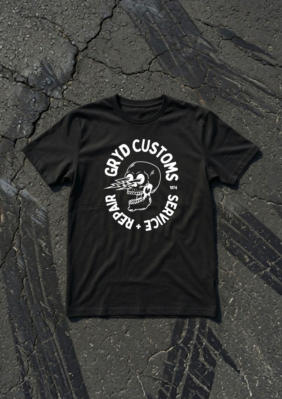 Black T-Shirt GRYD Customs