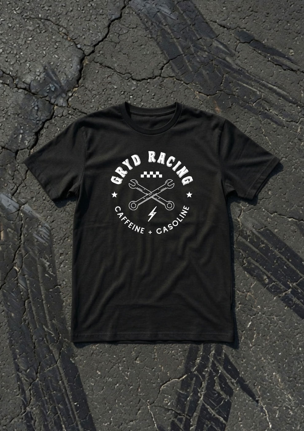 Caffeine + Gasoline Tshirt