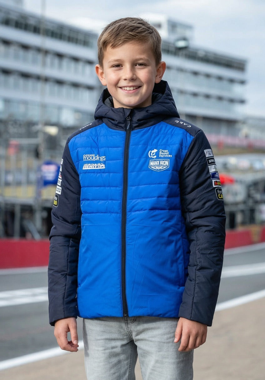 Cheshire Mouldings Yamaha TAS Racing Team Puffer Jacket Kids