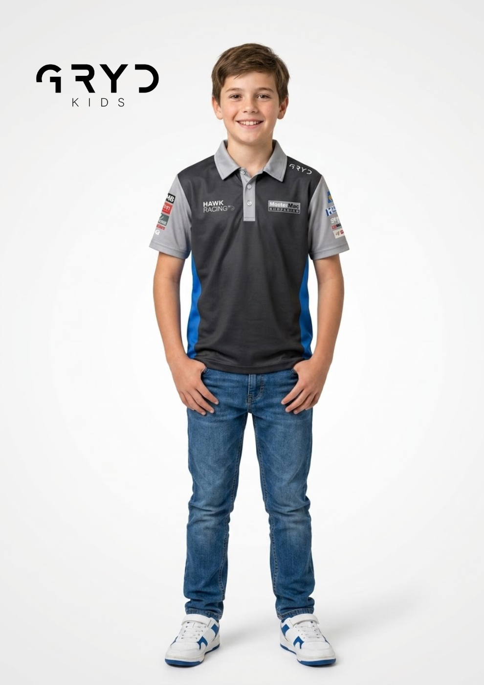 Master-Mac Honda Hawk Racing Team Polo Kids