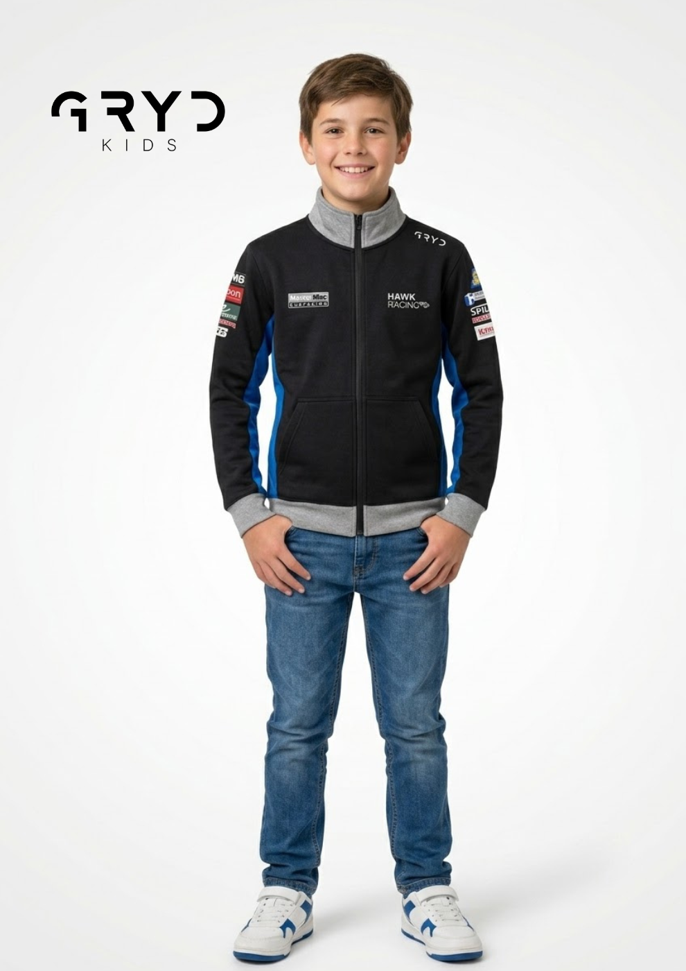 Master-Mac Honda Hawk Racing Team Track Top Kids