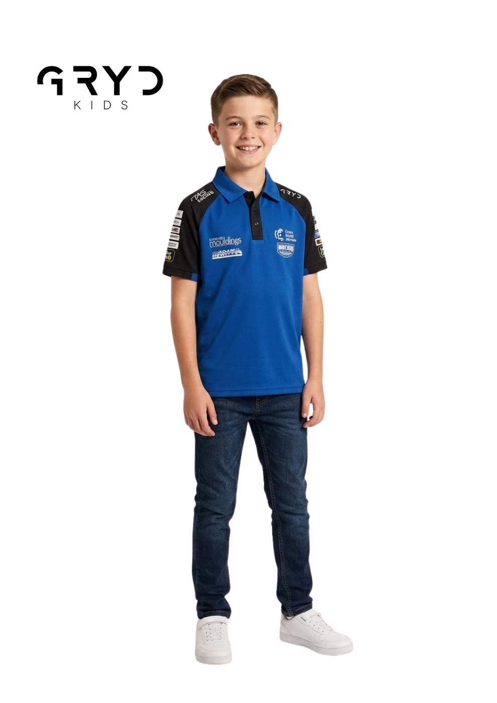 Cheshire Mouldings Yamaha TAS Racing Team Polo Kids