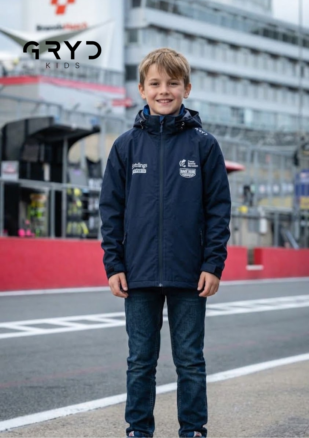 Cheshire Mouldings Yamaha TAS Racing Team Rain Jacket Kids