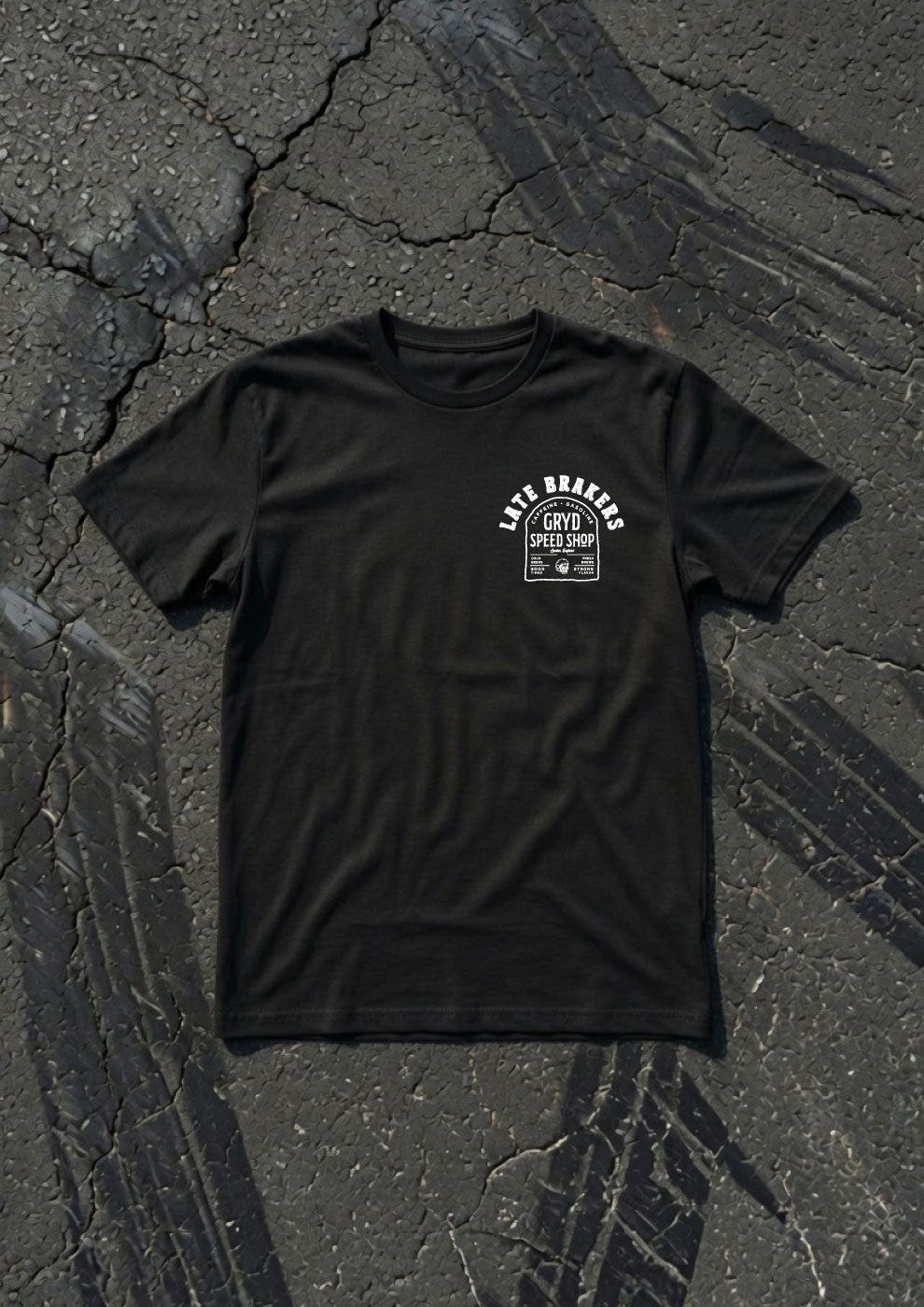 Late Brakers Tshirt - Small chest logo