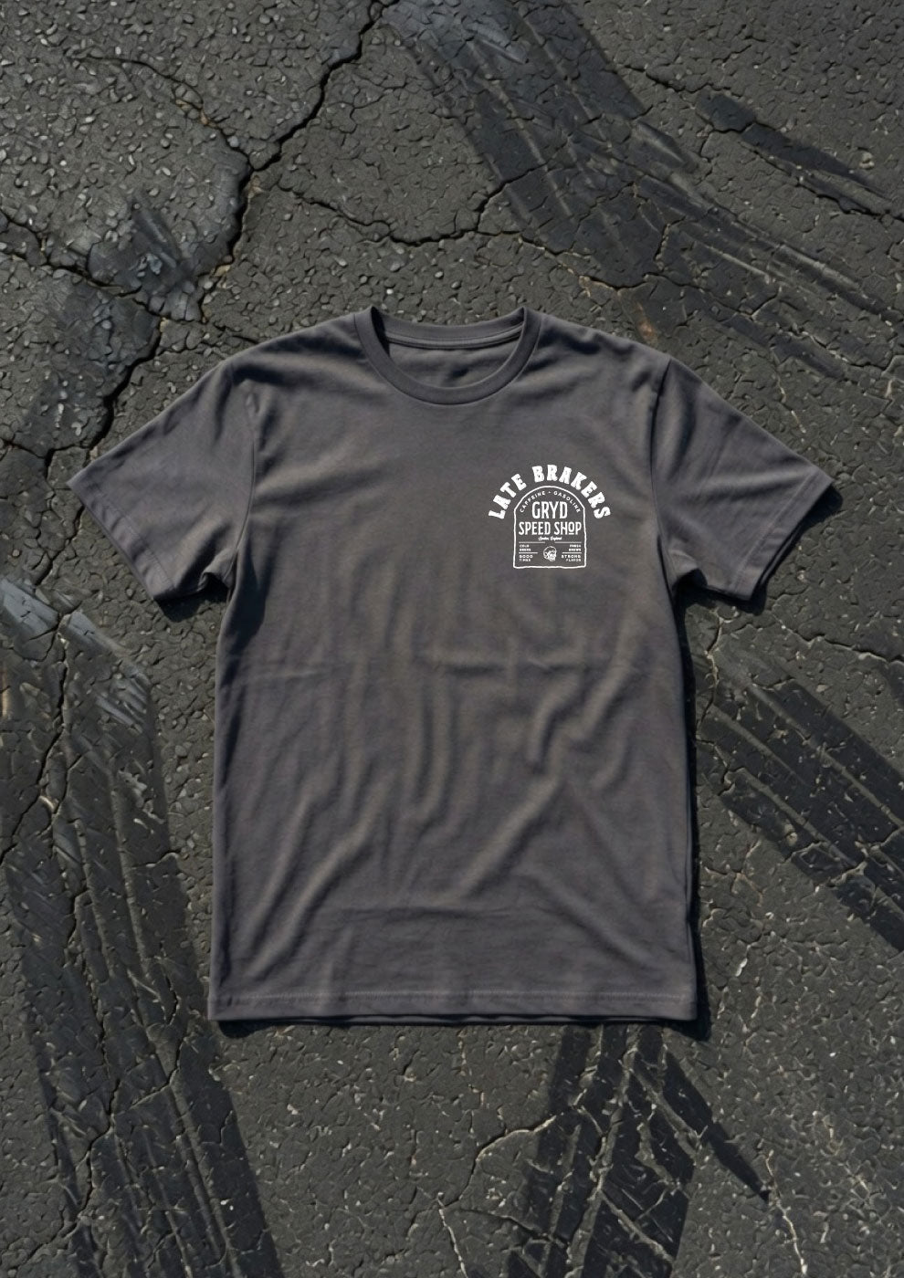 Late Brakers Tshirt - Small chest logo