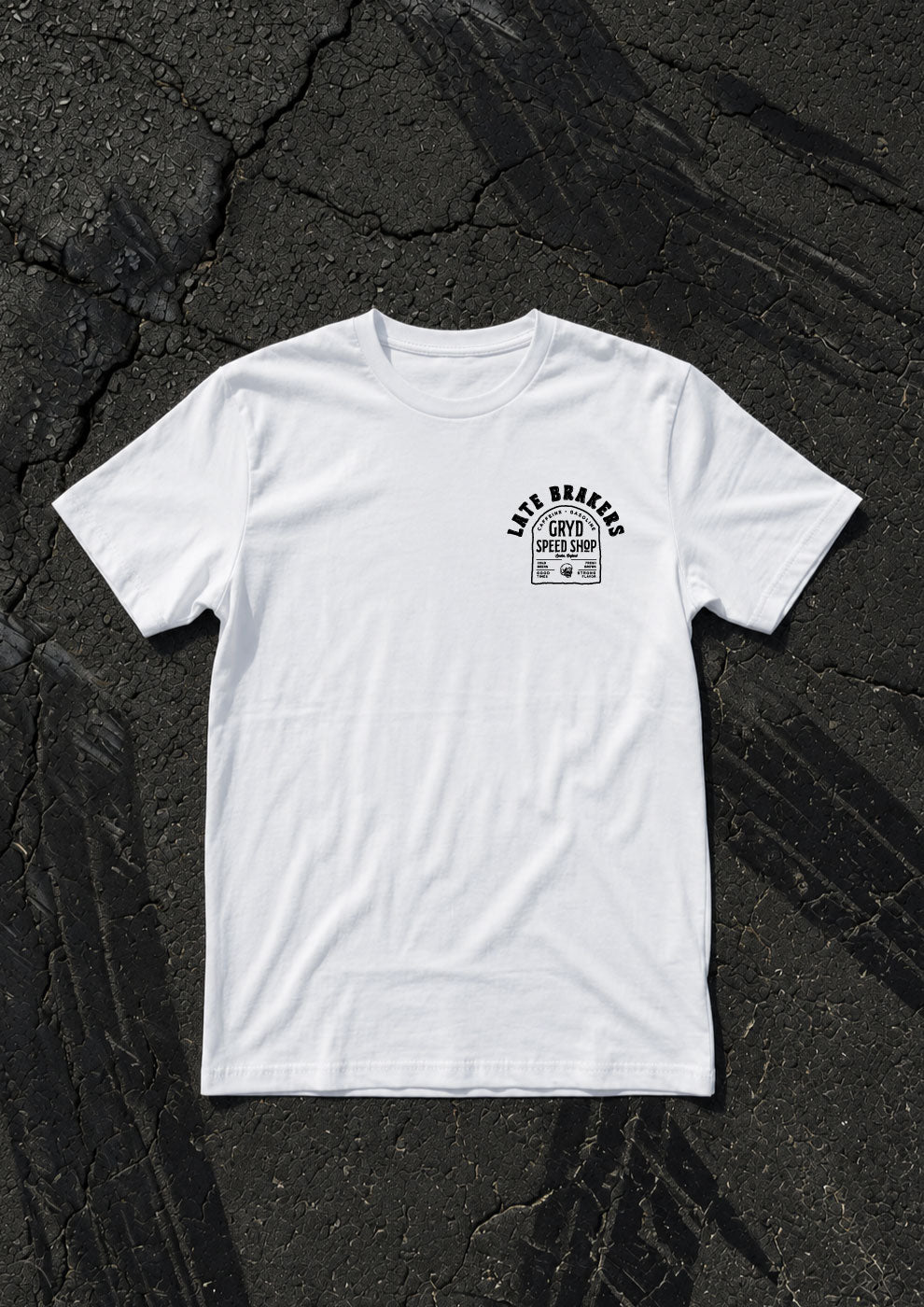Late Brakers Tshirt - Small chest logo