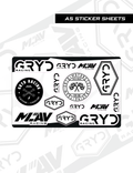 A5 Sticker Set 1