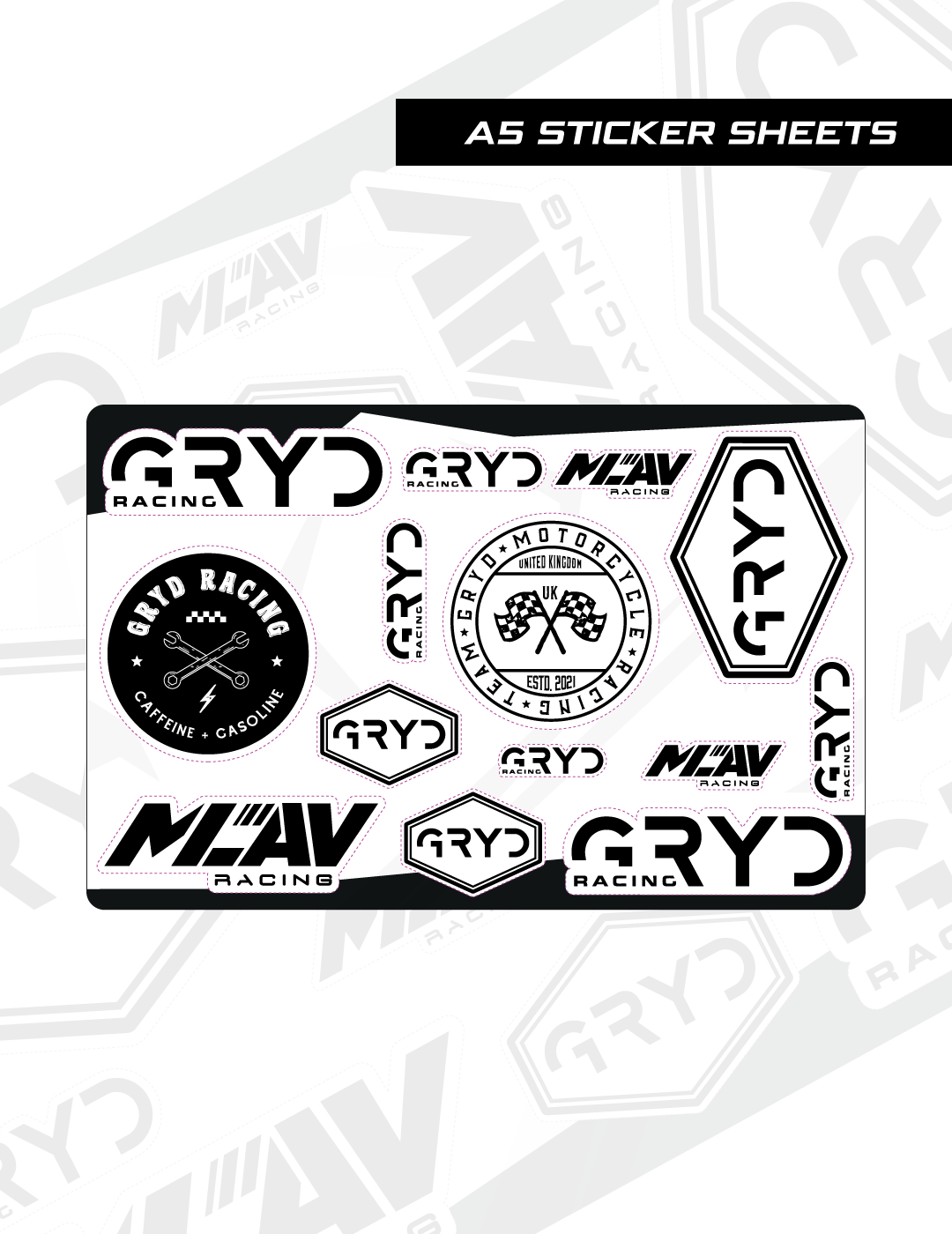A5 Sticker Set 1
